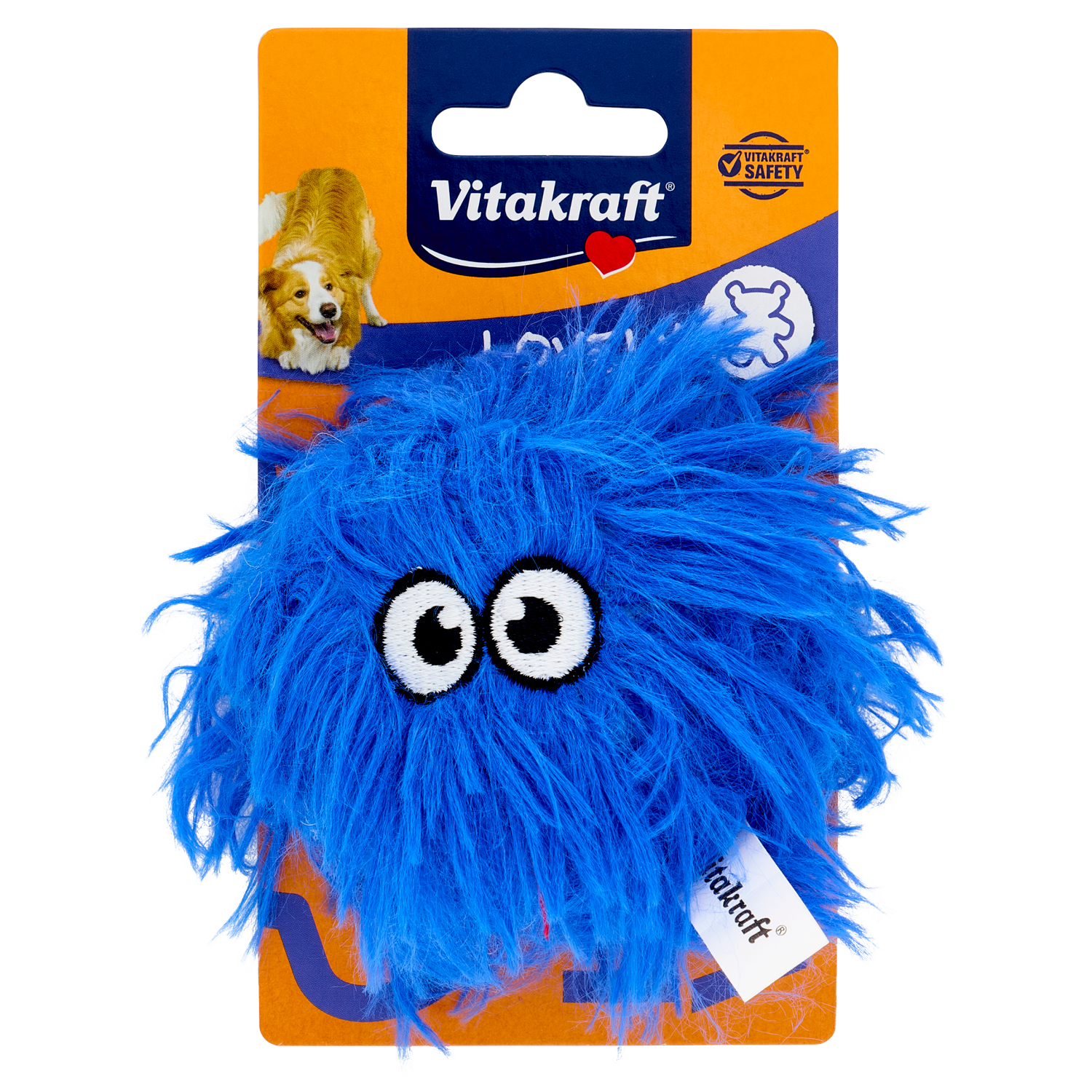 Vitakraft Lovely Palla Di Peluche a Pelo Lungo 1 Pz