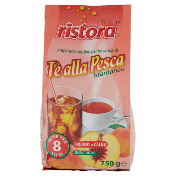 ristora preparato solubile per bevanda di Tè alla Pesca istantaneo 750 g
