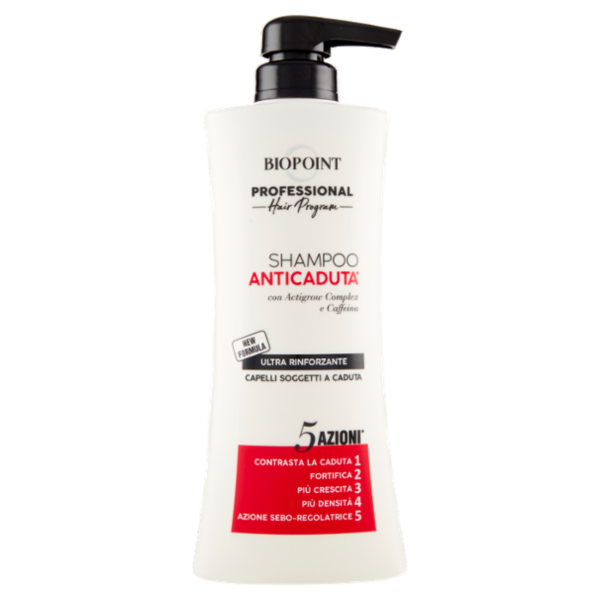 Biopoint Professional Hair Program Shampoo Anticaduta* 400 ml