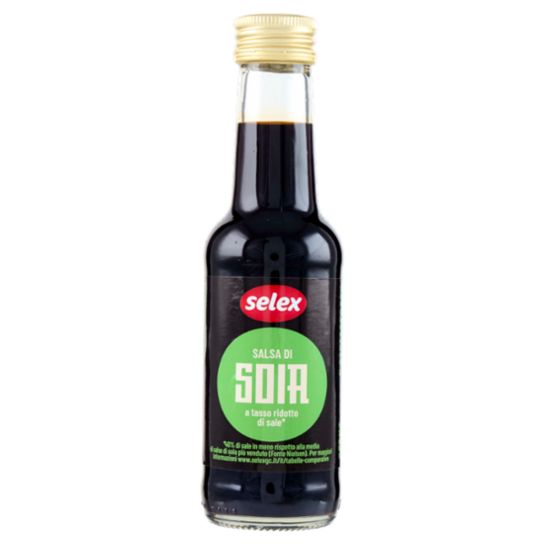 Selex Salsa di Soia a Tasso Ridotto di Sale 155 ml