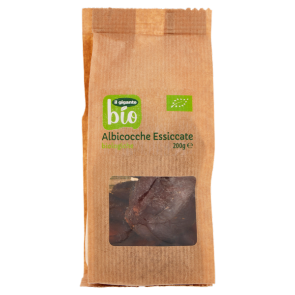 IL GIGANTE bio Albicocche Essiccate biologiche 200 g