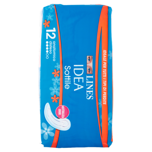Lines Idea Sottile anatomico disteso 12 pz
