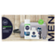 Nivea Men Sensitive Kit Schiuma da Barba 200 ml + Dopobarba 100 ml + Deodorante 50 ml + Travel Bag
