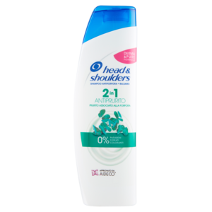 Head & Shoulders Shampoo Antiforfora + Balsamo 2in1 Antiprurito 225 Ml