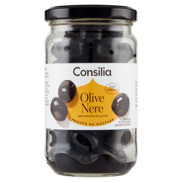 Consilia Olive Nere Denocciolate 135 g