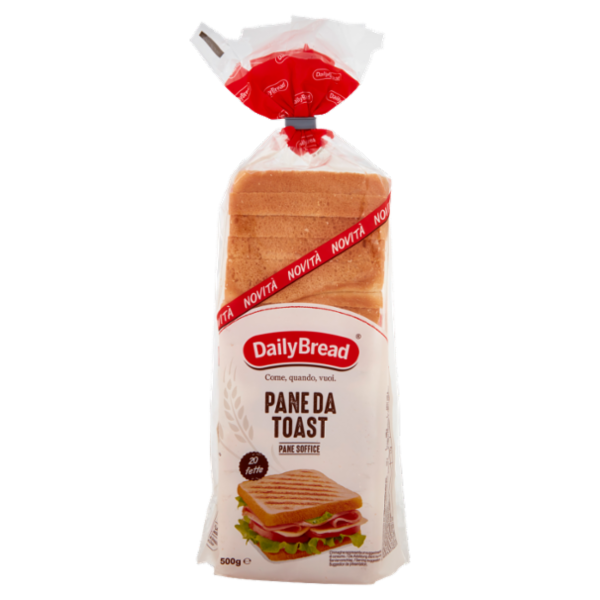 DailyBread Pane da Toast 500 g