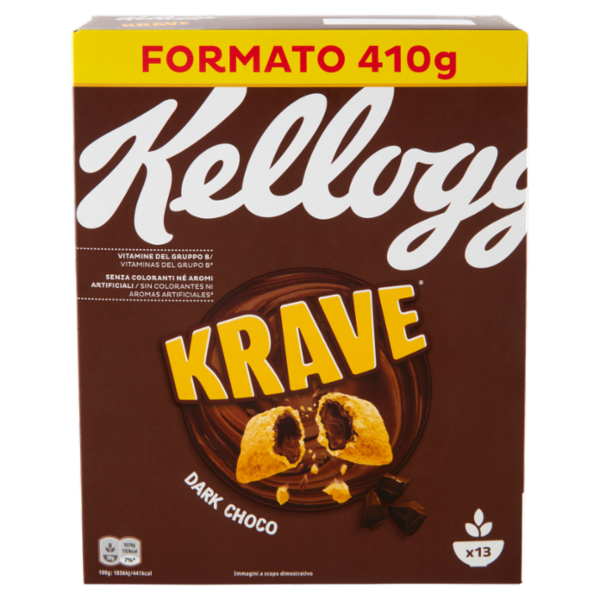 Kellogg's Krave Dark Choco 410 g