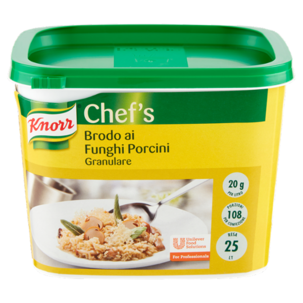 Knorr Chef's Brodo ai Funghi Porcini Granulare 500 g