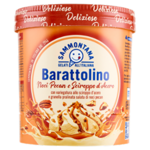Sammontana Barattolino Delizioso Noci Pecan e Sciroppo D'Acero 500 g