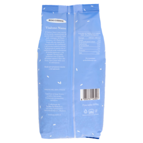 Riso 3 Erre Vialone Nano 1 Kg