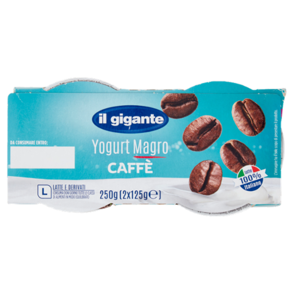 IL GIGANTE Yogurt Magro Caffè 2 x 125 g