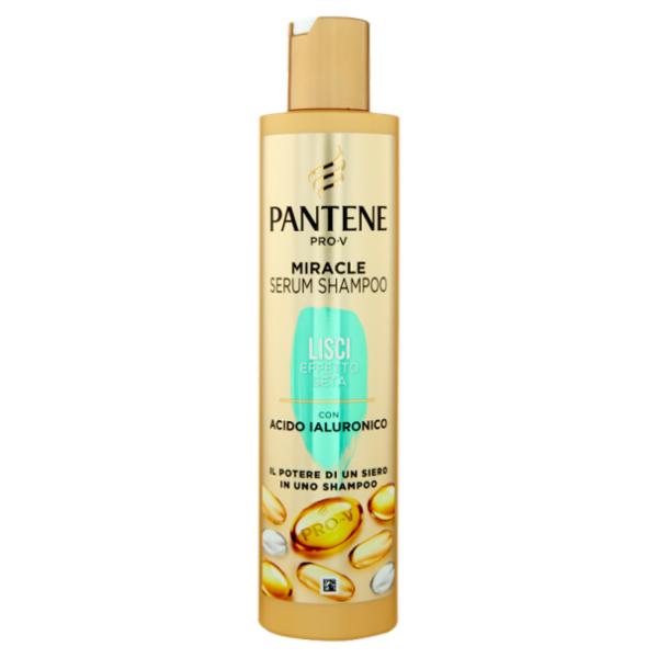 Pantene Pro-V Miracle Serum Shampoo Lisci Effetto Seta 250 ml