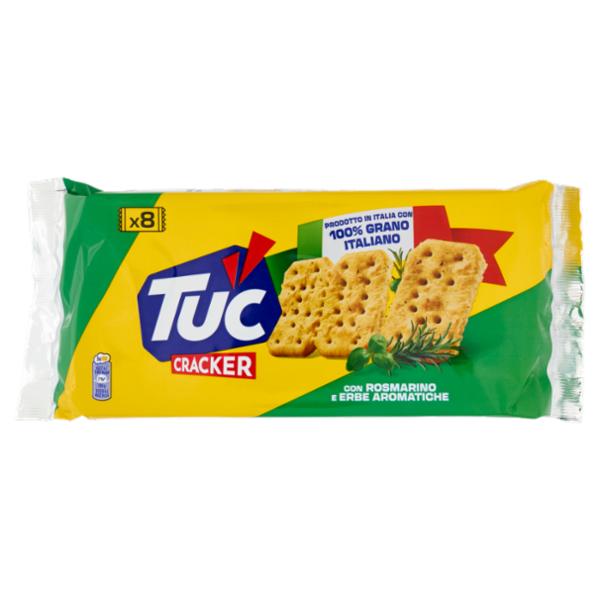 Tuc Cracker con Rosmarino e Erbe Aromatiche - 250 g