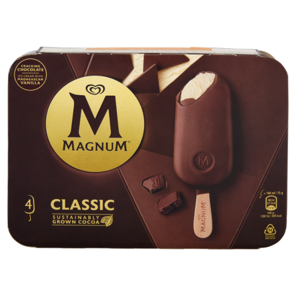 Magnum Classic 4 gelati 300 g