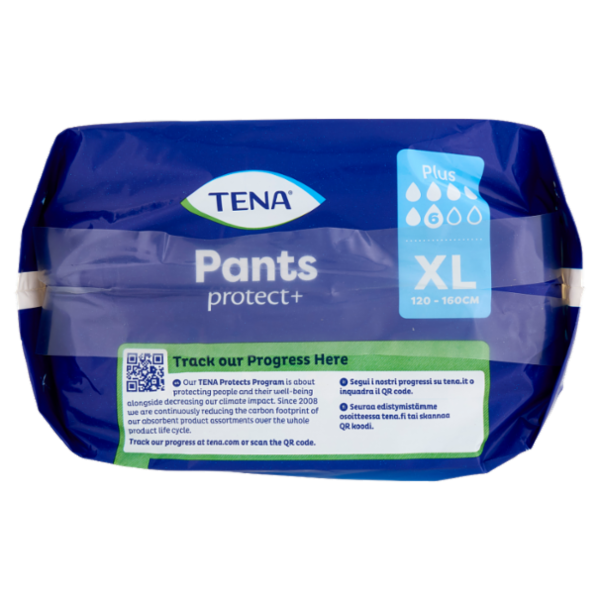 Tena Pants protect+ Plus XL 12 pz
