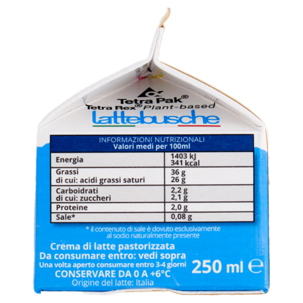 lattebusche Panna Fresca 250 ml