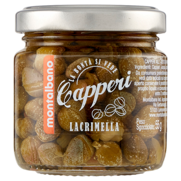 montalbano Capperi Lacrimella 100 g