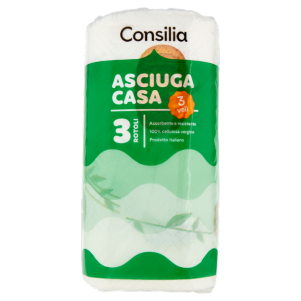 Consilia Asciugatutto 3 Veli 3 Rotoli