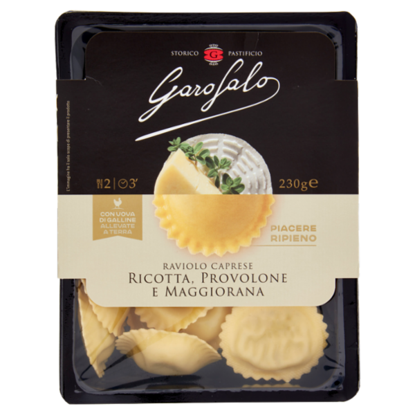 Garofalo Raviolo Caprese Ricotta, Provolone e Maggiorana 230 g