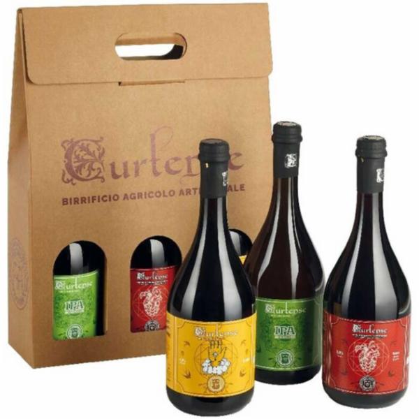 Birra La Curtense Confezione 3 Bottiglie da 75cl