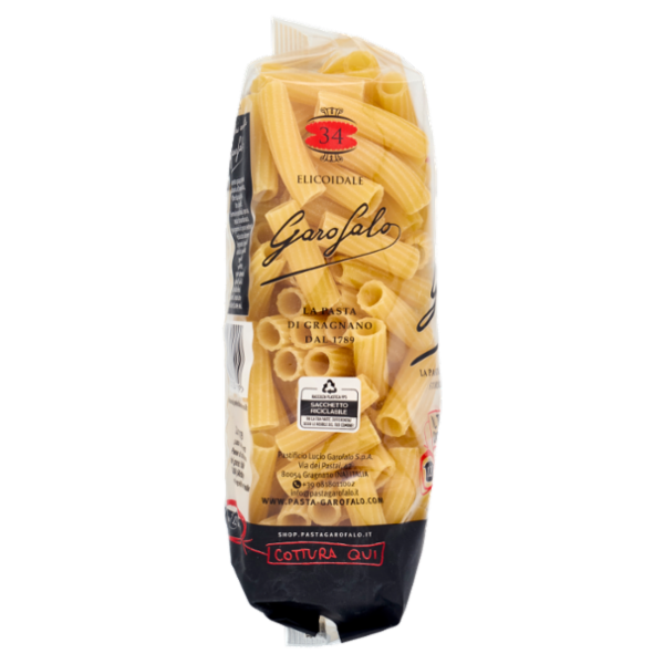 Garofalo Elicoidale 34 Pasta di Gragnano IGP 500 g