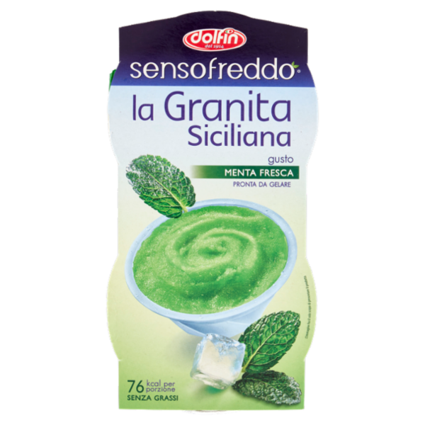 dolfin sensofreddo la Granita Siciliana gusto Menta Fresca 2 x 100 ml