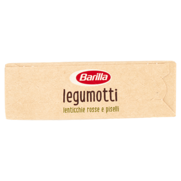 Barilla Legumotti Lenticchie Rosse e Piselli in Chicchi 100% Farina di Legumi 300g
