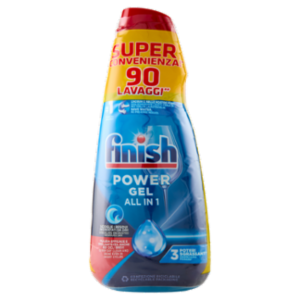 Finish Power Gel Fresh 3 x 30 Lavaggi Liquido Lavastoviglie 3 x 600 Ml