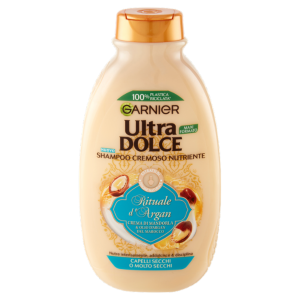 Garnier Ultra Dolce Shampoo Rituale d'Argan per capelli secchi 300 ml