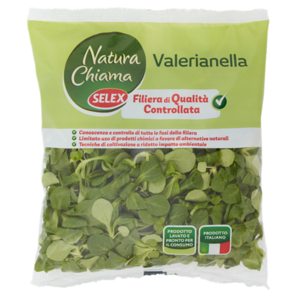 Selex Natura Chiama Valerianella Lavata e Pronta per il Consumo 150 g