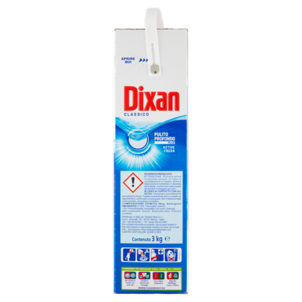 DIXAN Polvere Classico 50 lavaggi 3 kg