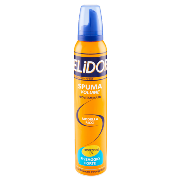 Elidor Spuma Volume Modella Ricci Fissaggio Forte 200 mL