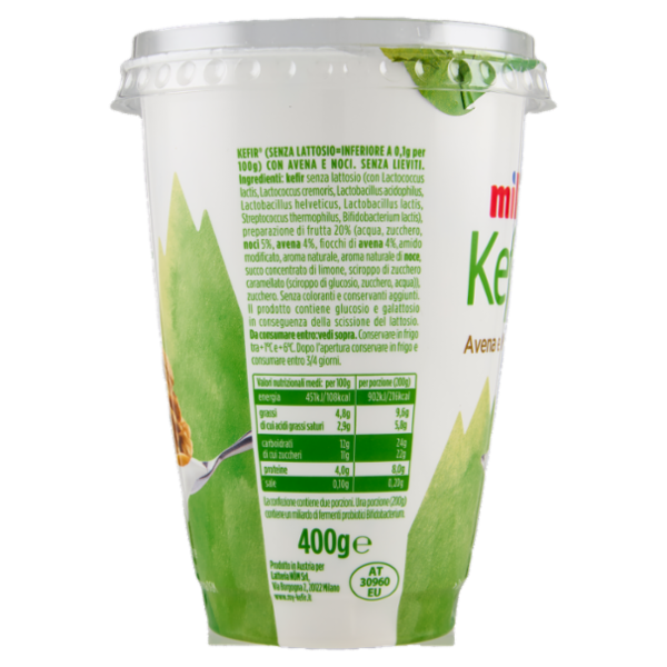 Milk Kefir Avena e Noci 400 g