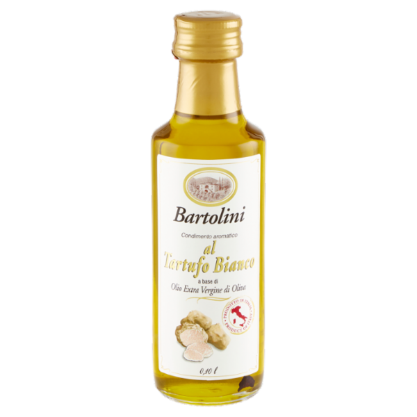 Bartolini Condimento aromatico al Tartufo Bianco a base di Olio Extra Vergine di Oliva 0,10 l