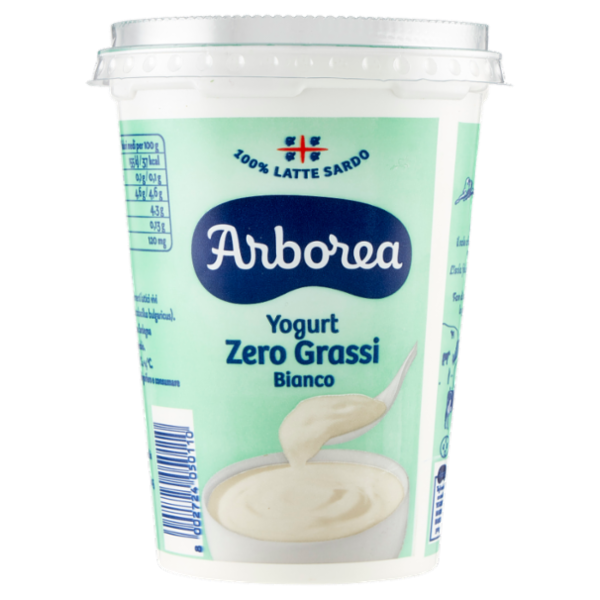 Arborea Yogurt Zero Grassi Bianco 500 g