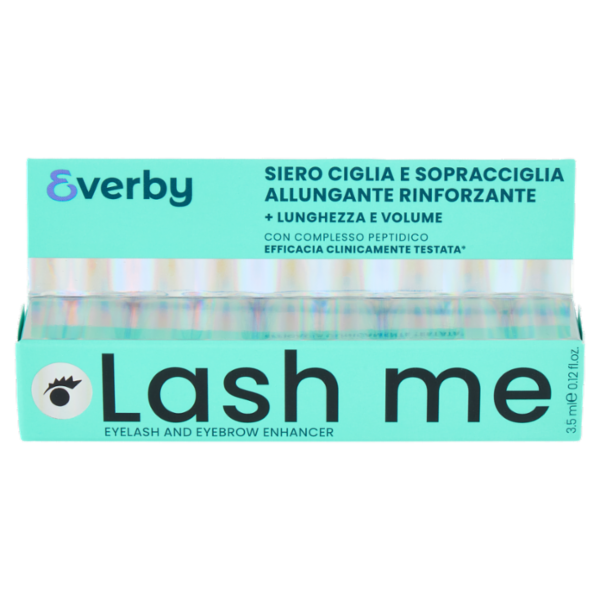 Everby Lash me Siero Ciglia e Sopracciglia Allungante Rinforzante 3,5 ml