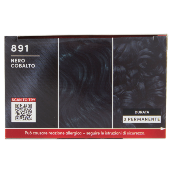 Brillance Colorazione Permanente Intensiva 891 Nero Cobalto