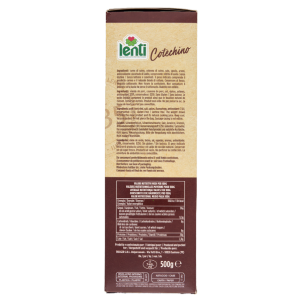 Lenti Cotechino 500 g