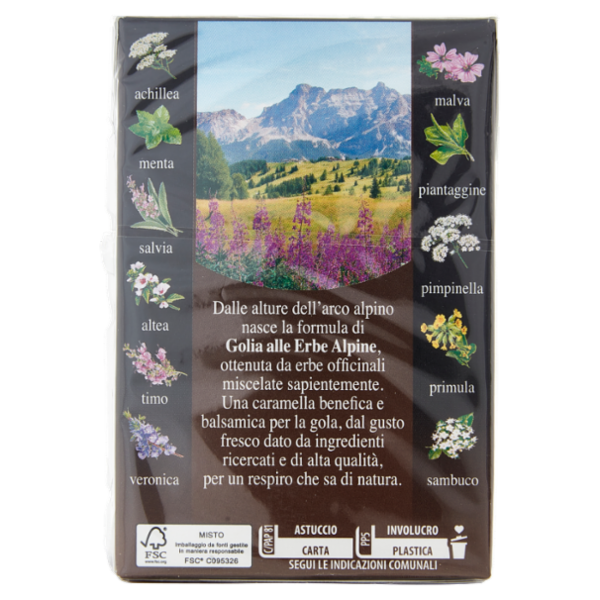 Golia alle Erbe Alpine Liquirizia 49 g