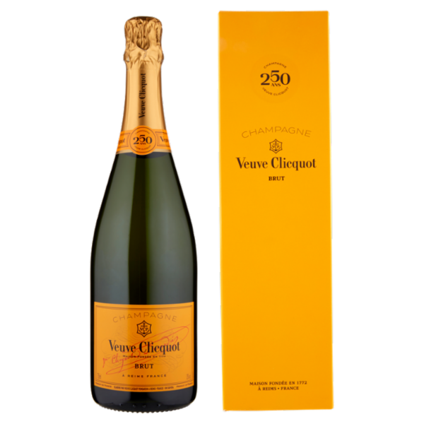Veuve Clicquot Yellow Label 250 Anniversary Astuccio 75cl