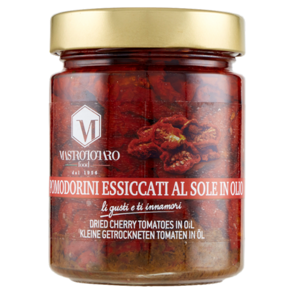 Mastrototaro food Pomodorini Essiccati al Sole in Olio 280 g