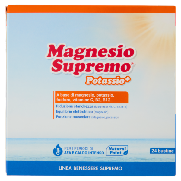 Magnesio Supremo Potassio⁺ bustine 24 x 4,8 g