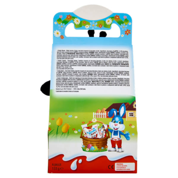 Kinder Peluche Maxi Mix 4 pezzi 133 g