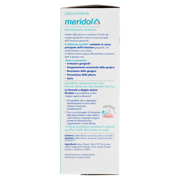 meridol collutorio Protezione Gengive con antibatterico 400 ml