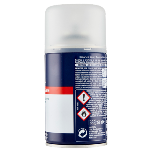 Felce Azzurra Purificante Ambiente note di pino bianco e lavanda Ricarica Spray Compatibile 250 ml