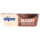 ALPRO Dessert 100% Vegetale Gusto Ciocc, Senza Lattosio, Povero di Grassi, Fonte di Calcio, 4X125g