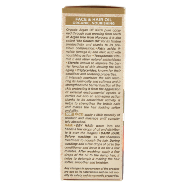 I Provenzali Bio Olio di Argan Biologico Puro al 100% 30 mL