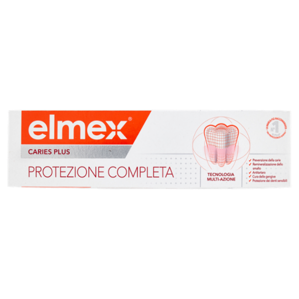 elmex dentifricio Caries Plus protezione completa contro la carie 75 ml
