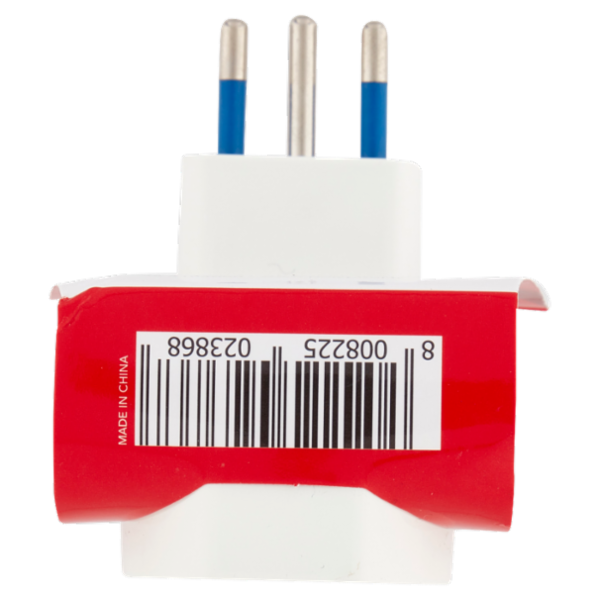 Polypool Adattatore Spina Piccola e Prese Grandi