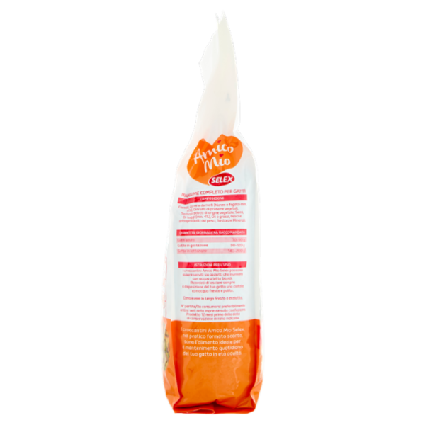 Selex Amico Mio Gatto Croccantini con Manzo, Fegato e Verdure 2 kg